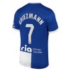 Atlético Madrid Griezmann 7 Matchtröjor Barn Borta Fotbollströja 2023-24